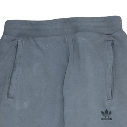 Adidas Womens Grey Small Jogger Sweatpants with Pockets
