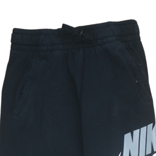 Nike Womens Black Jogger Fleece Trousers Size 158 Regular Fit