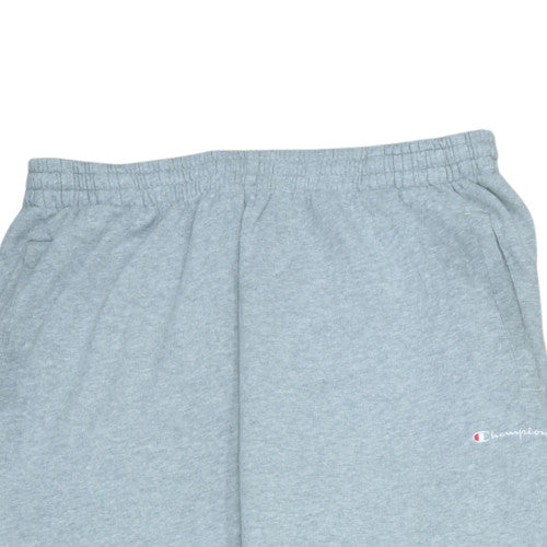 Champion Men Grey Fleece Sweatpants M Regular Fit Elastic Waist