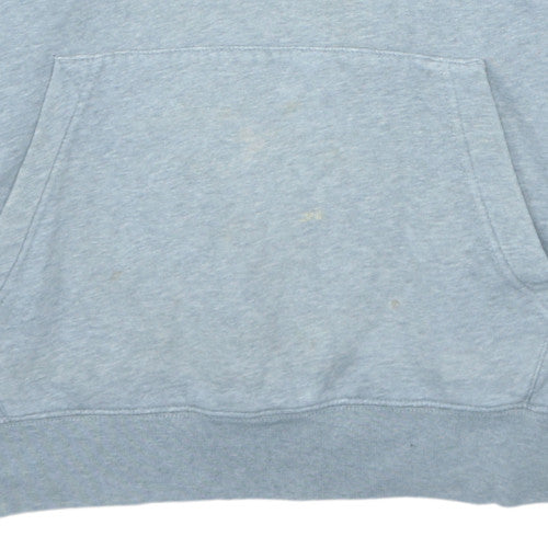 Nike Men's Grey Pullover Hoodie L Standard Fit Sports Fleece