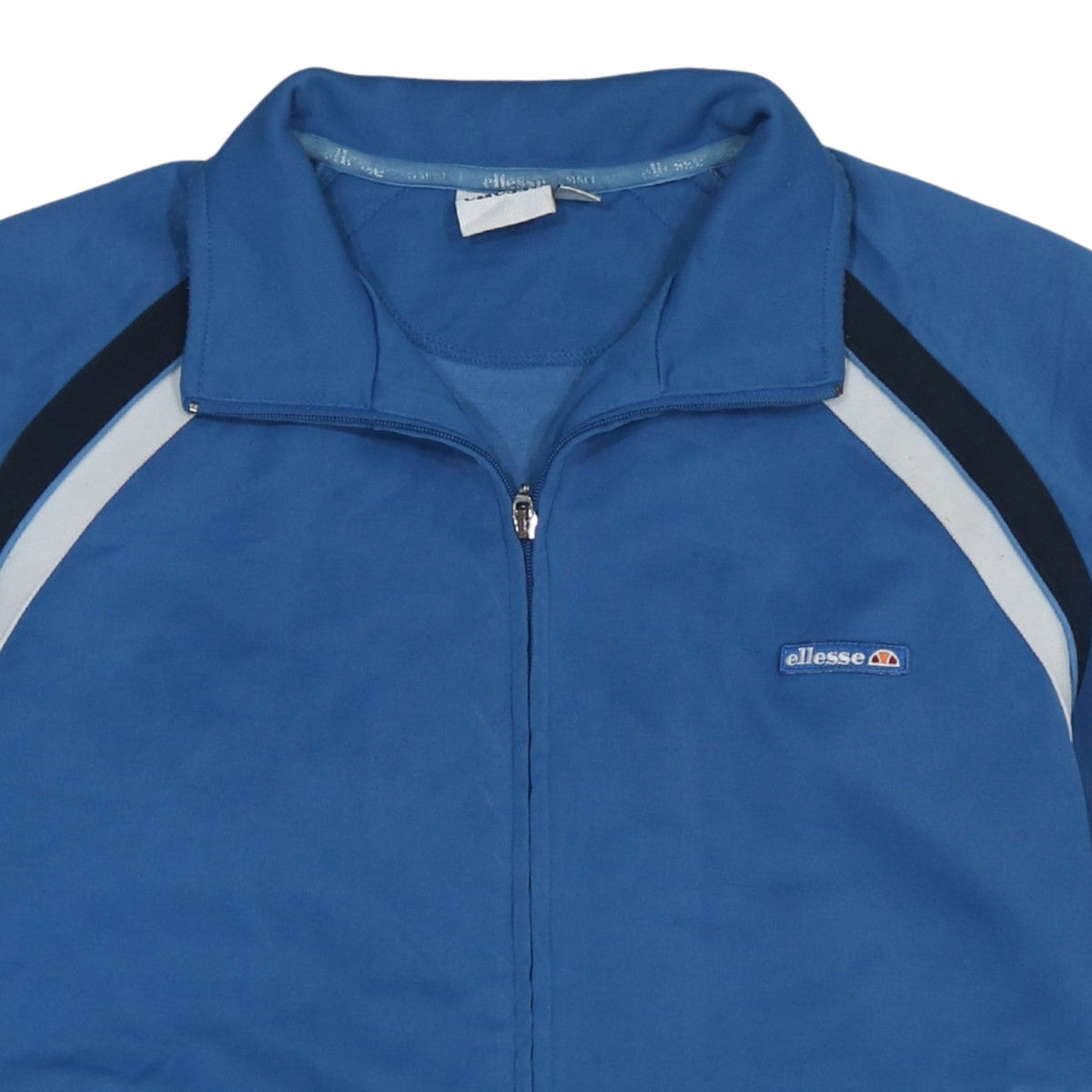 Ellesse Mens Blue Track Jacket M Full Zip Retro Sportswear
