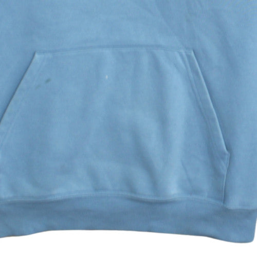 Carhartt Men Blue XL Pullover Hoodie Fleece Graphic Sweatshirt