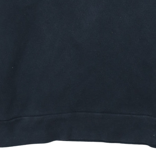 Under Armour Boys Black Fleece Pullover Sweatshirt Size 158 Crew Neck