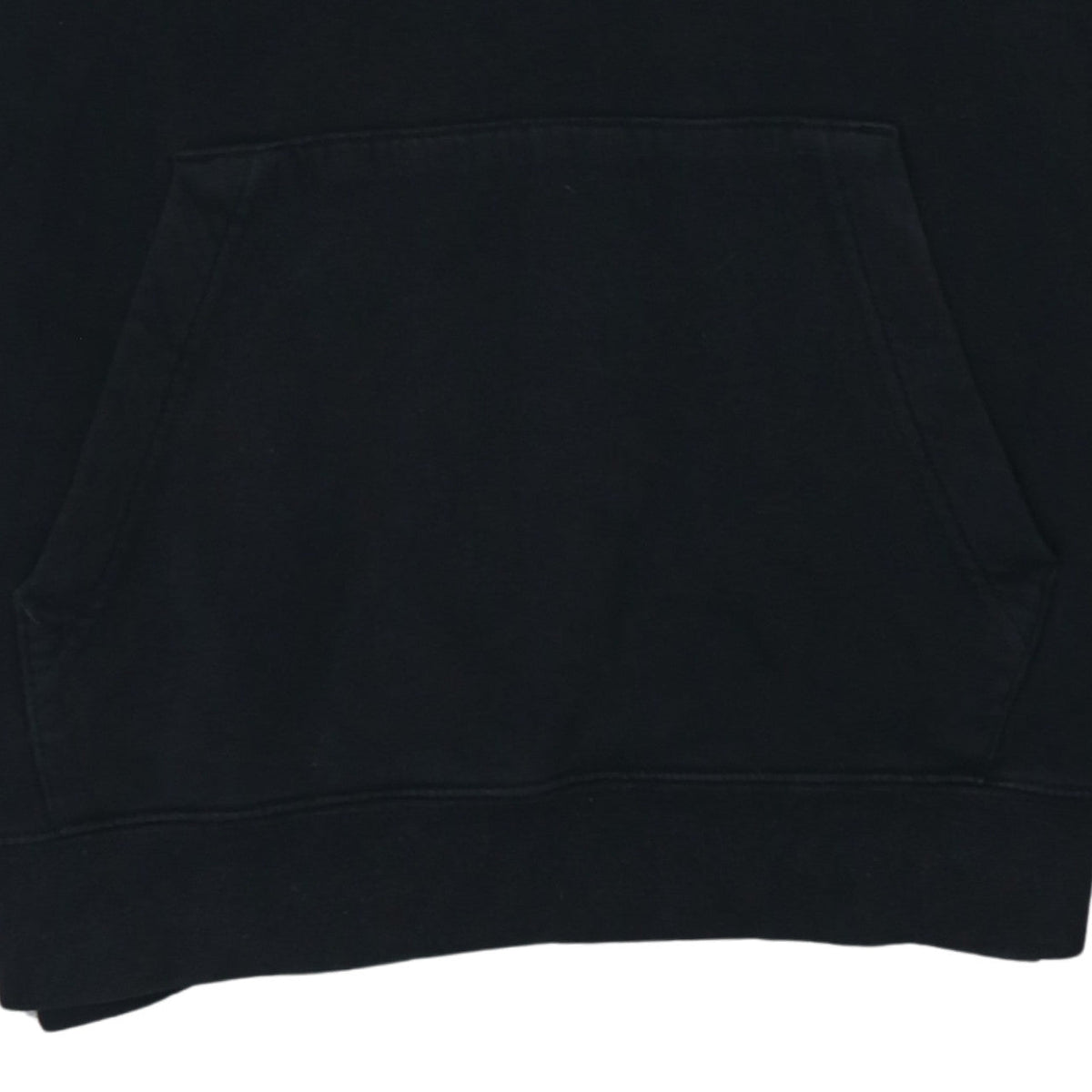 Nike Men's Black Pullover Hoodie Size M Logo Fleece Sweatshirt