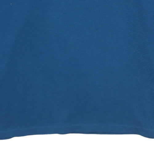 Calvin Klein Men's Blue XL 1/4 Zip Henley Sweatshirt