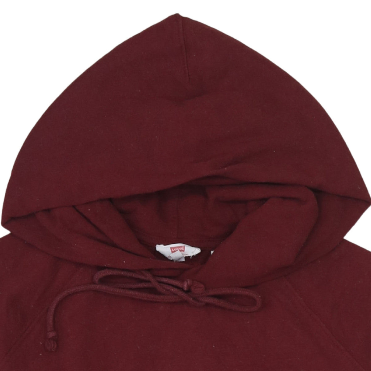 Levi's Women's Burgundy Pullover Hoodie XS Cotton Blend Casual