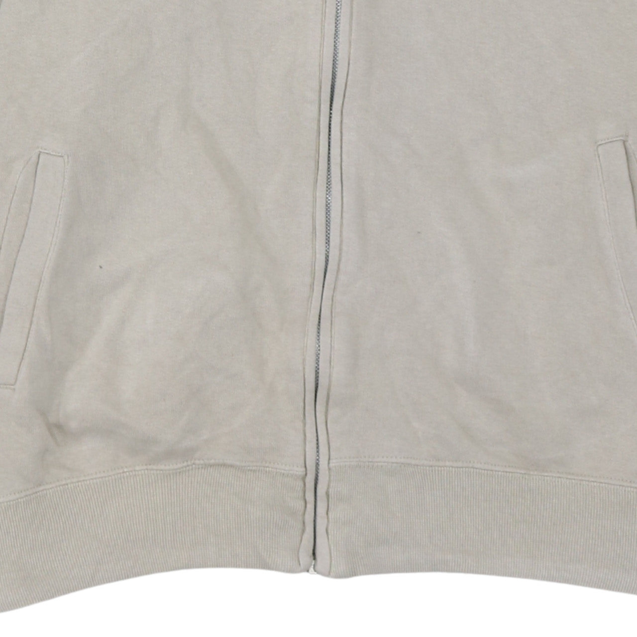 Champion Men's Beige Full Zip Hoodie Size M Regular Fit