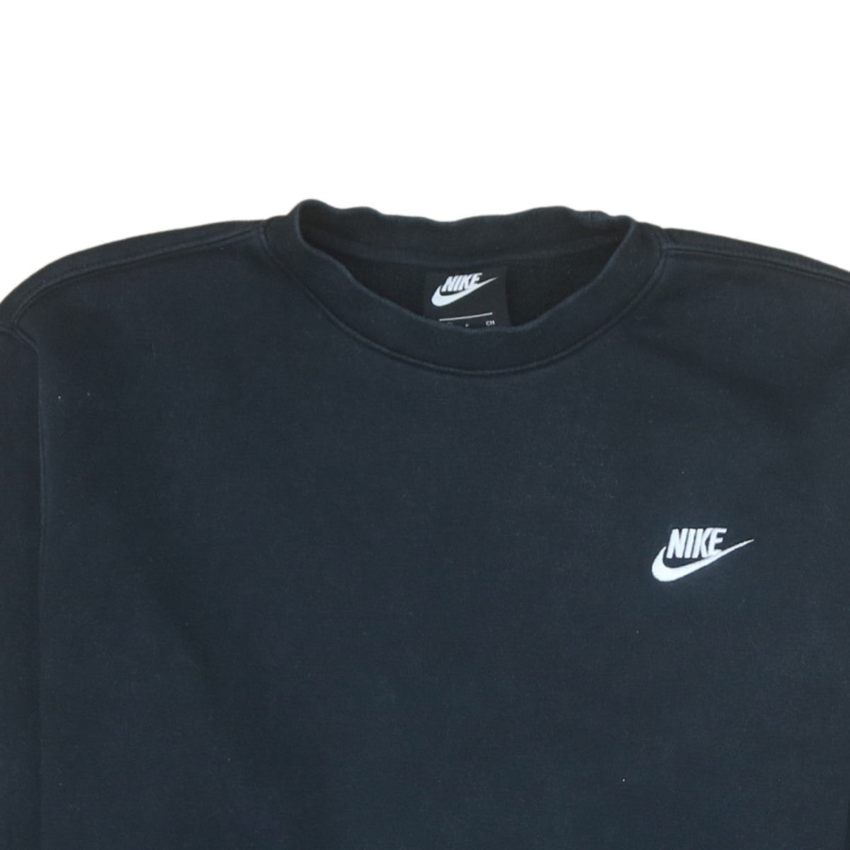 Nike Men's Black Crew Neck Pullover Sweatshirt Size S