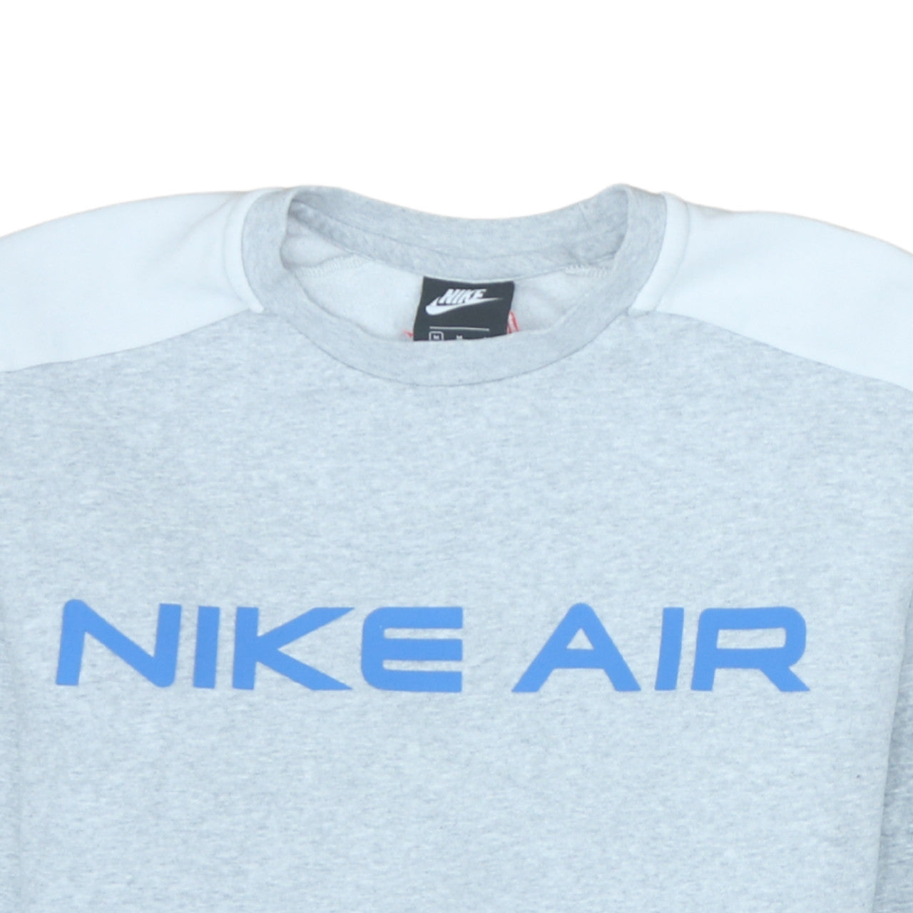 Nike Men's Grey Crew Neck Pullover Sweatshirt Size M