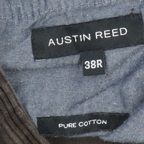 Austin Reed Men's Brown Corduroy Chino Trousers 38R