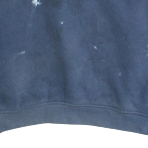 Nike Athletic Men's Blue Crew Neck Sweatshirt M Cotton Fleece
