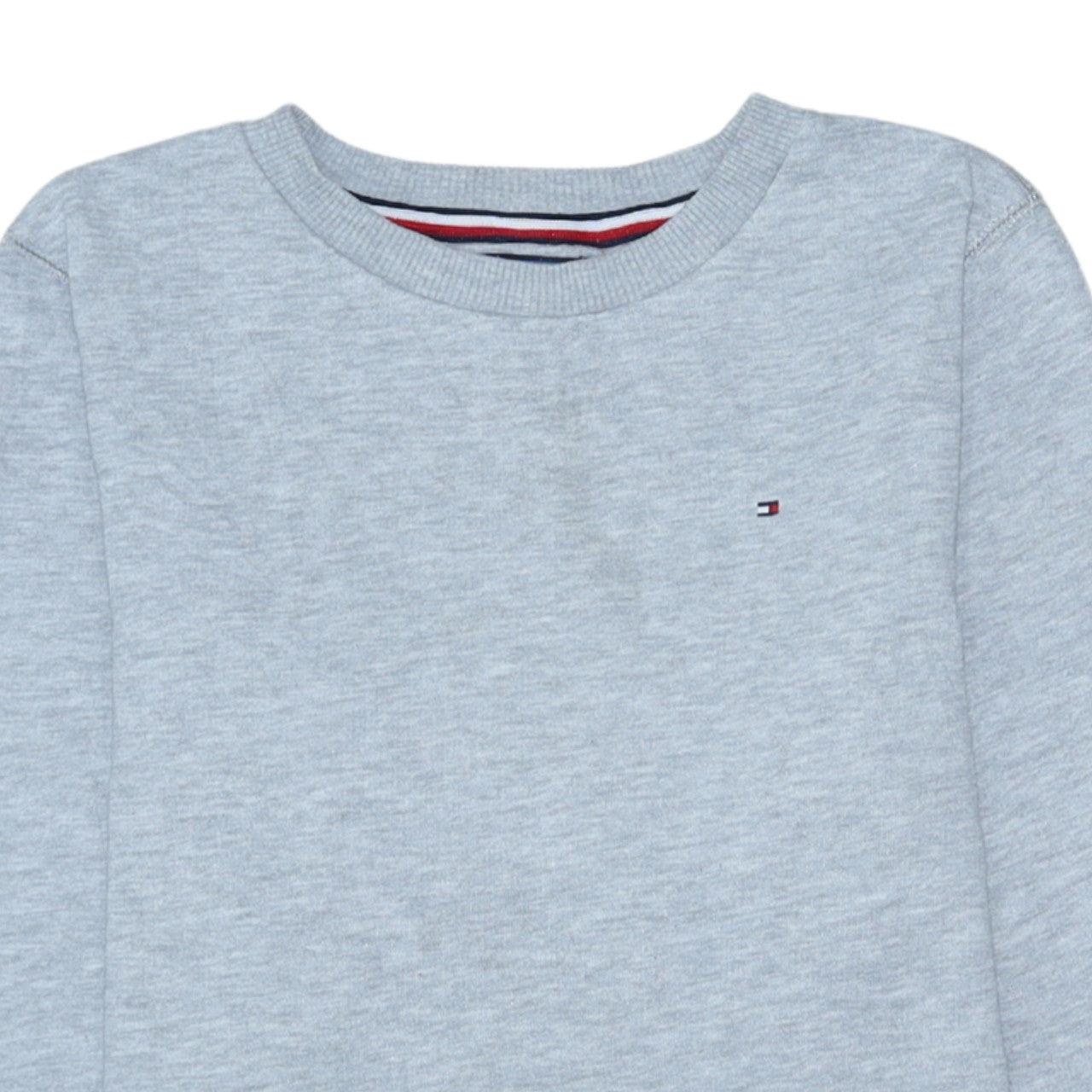 Tommy Hilfiger Boys Grey Pullover Sweatshirt Size 164 Long Sleeve
