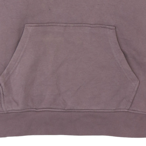 Adidas Womens Brown Pullover Hoodie Size 12 Cotton Blend