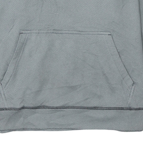Under Armour Mens Grey Pullover Hoodie Size L Loose Fit Lightweight