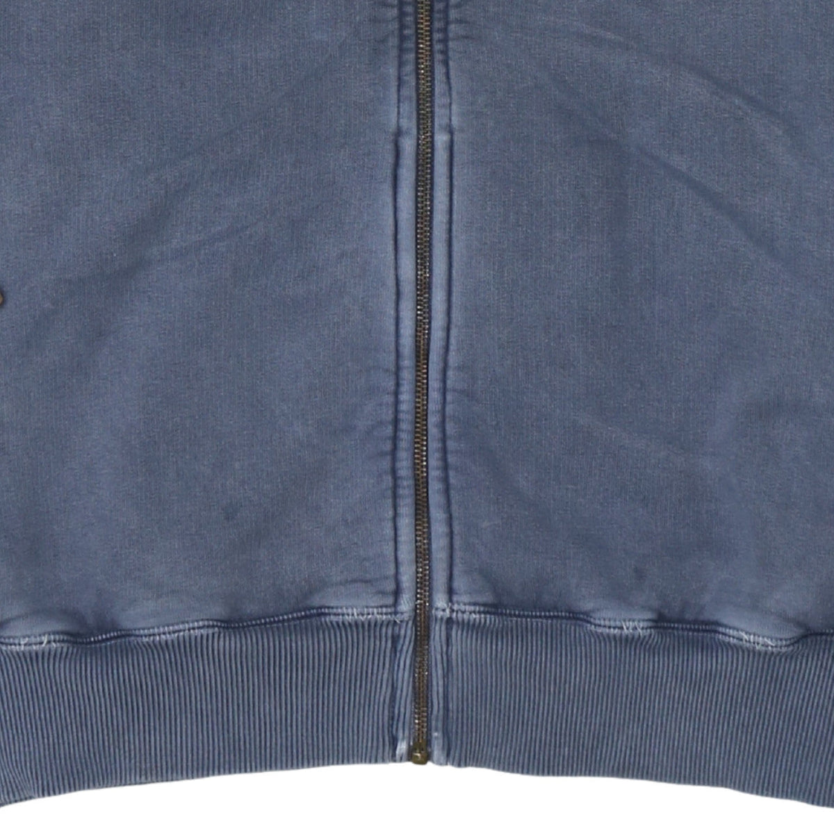 Timberland Men's Blue Full Zip Cotton Sweatshirt Jacket M