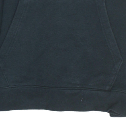 Jordan Men's Black Pullover Hoodie Large Fleece Logo Design