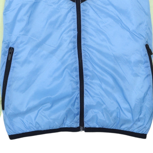 Pull & Bear Womens Multicoloured L Windbreaker Hooded Jacket