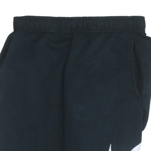 Nike Mens Black Dri-FIT Jogger Sweatpants Size S Regular Fit