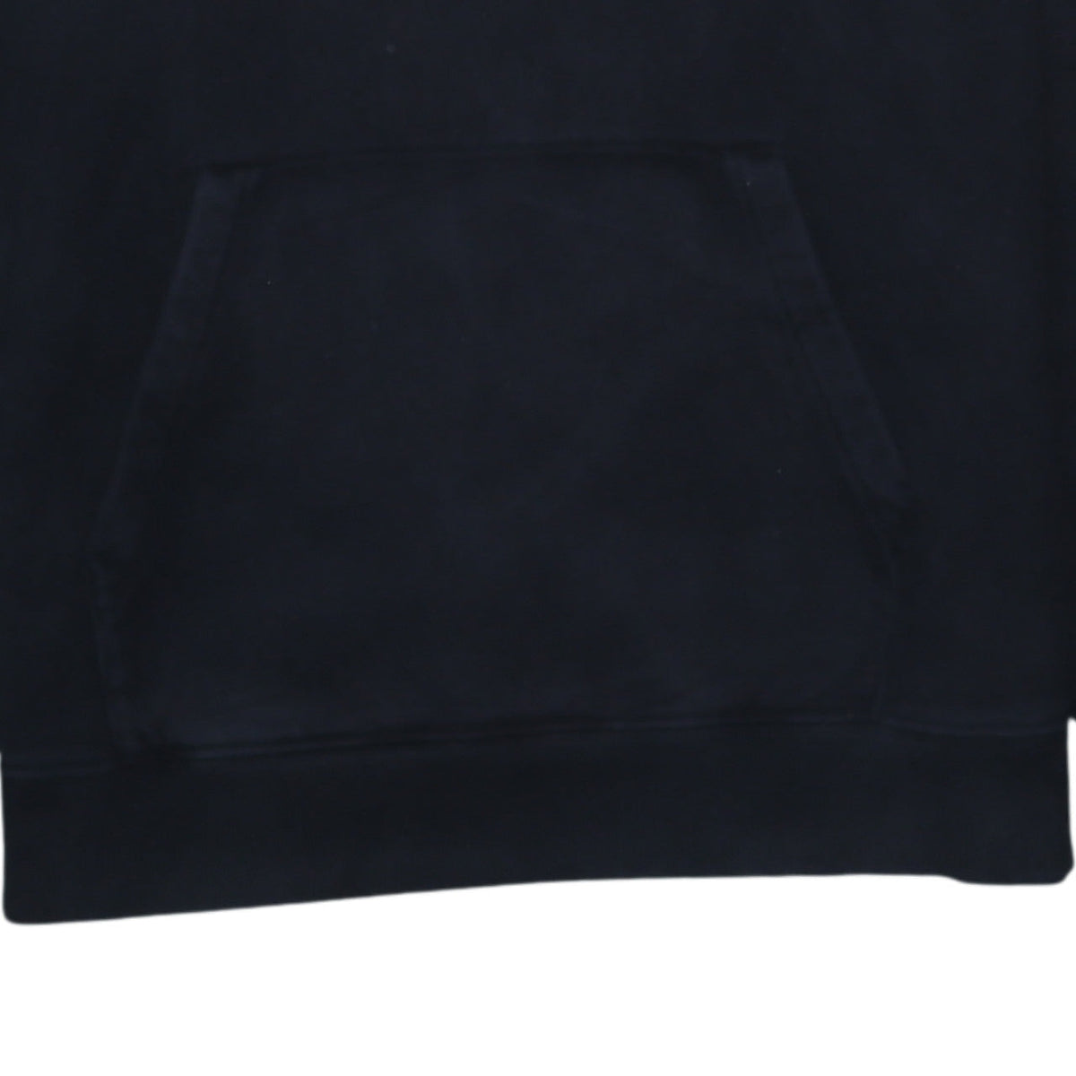Champion Women Black Medium Pullover Hoodie 100% Cotton Logo Print
