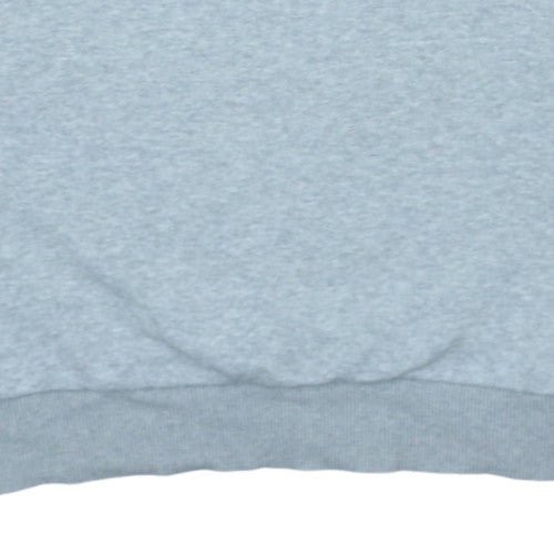 Puma Women Grey Crew Neck Pullover Sweatshirt UK 12 Cotton Blend