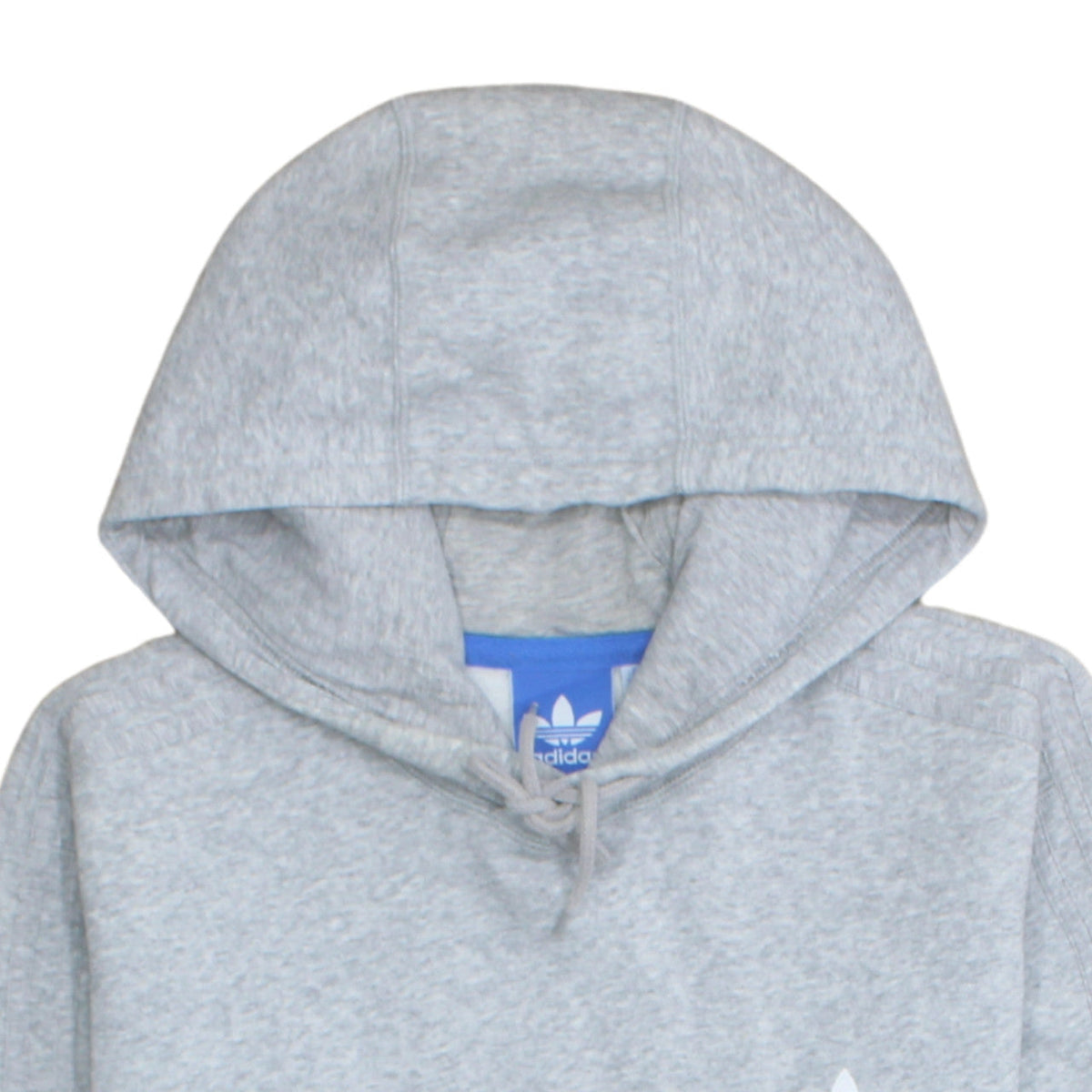 Adidas Men’s Grey Pullover Hoodie Size M Regular Fit Sportswear