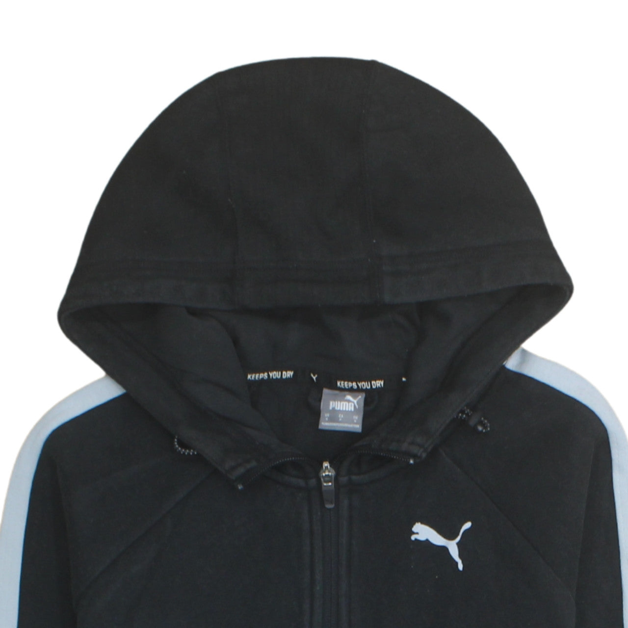 Puma Mens Black Full Zip Hoodie Small Sportswear Jacket
