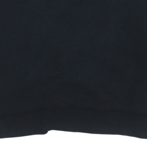Adidas Men's Black Crew Neck Pullover Sweatshirt Size M