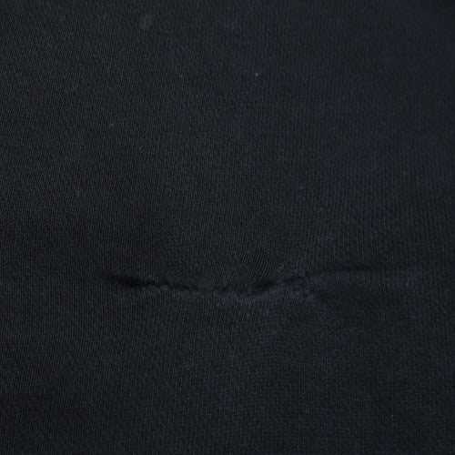 Nike Men's Black Cotton Fleece Jogger Trousers L Regular Fit