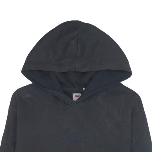 Levi's Men's Black XL Pullover Hoodie Fleece Casual Sweatshirt