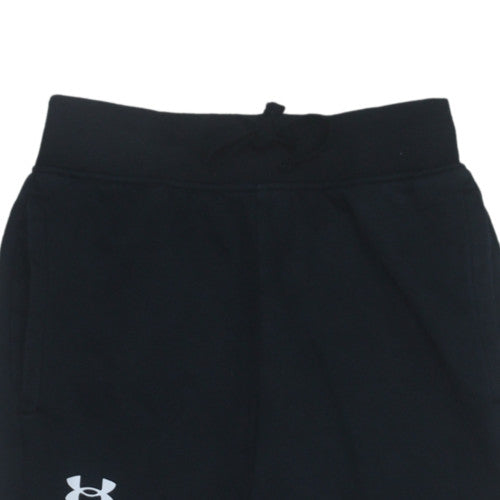 Under Armour Womens Black XS Jogger Sweatpants Fleece Trousers