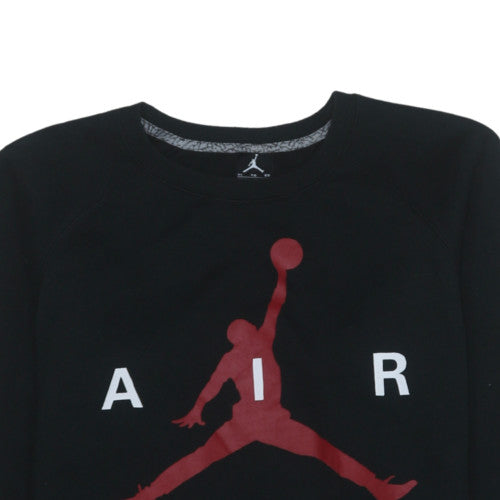 Nike Boys Black XL Pullover Fleece Sweatshirt with Air Logo