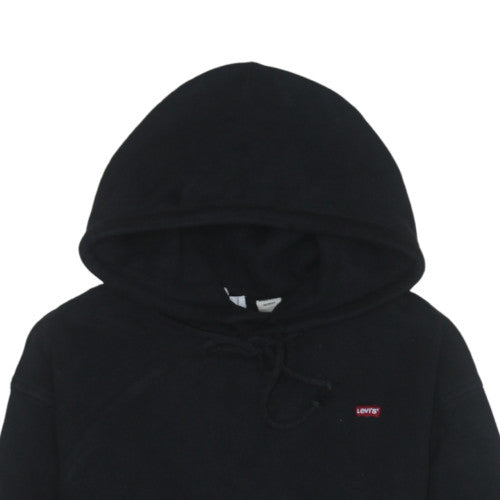 Levi's Men's Black Pullover Hoodie XS Regular Fit Fleece