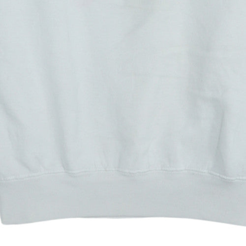 Timberland Womens White Large Crew Neck Pullover Sweatshirt