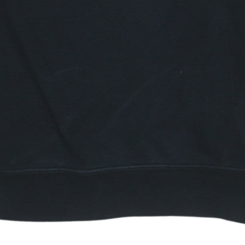 Nike Womens Black XS Pullover Sweatshirt Cotton Blend Crew Neck