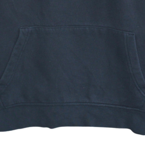 Tommy Hilfiger Men's Blue Pullover Hoodie S Logo Fleece Sweatshirt