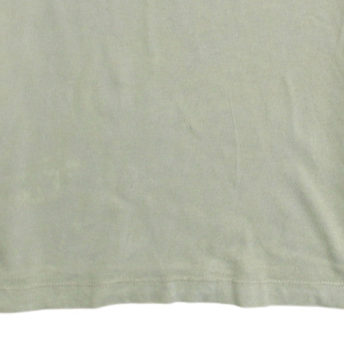 Nike Men's Beige Graphic Print Crew Neck Cotton T-Shirt XS