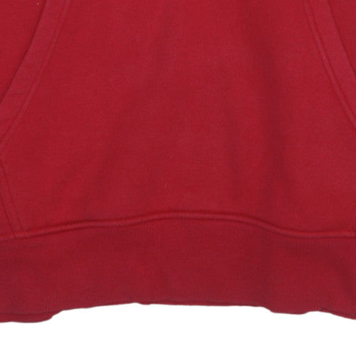 Canterbury Mens Red Pullover Hoodie L Sports Hockey Fleece