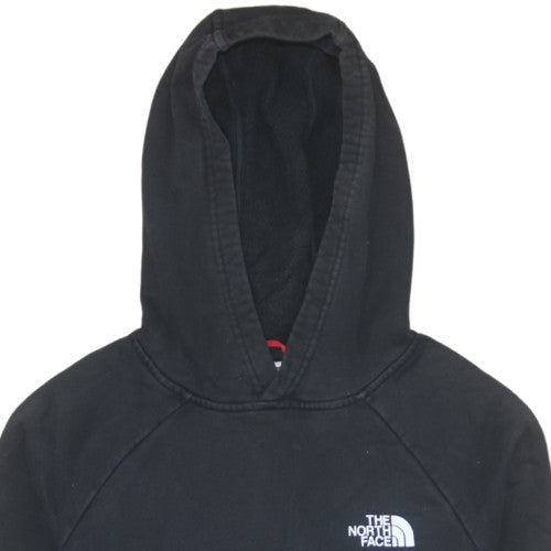 The North Face Men’s Black Pullover Hoodie S Logo Outdoor Fleece