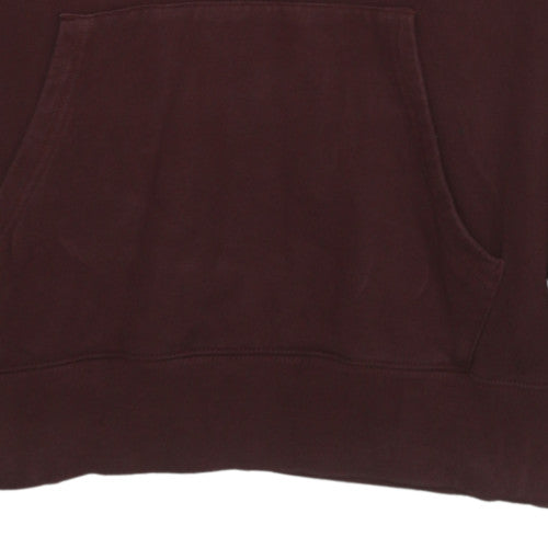 Champion Men's Brown XL Pullover Hoodie Embroidered Logo