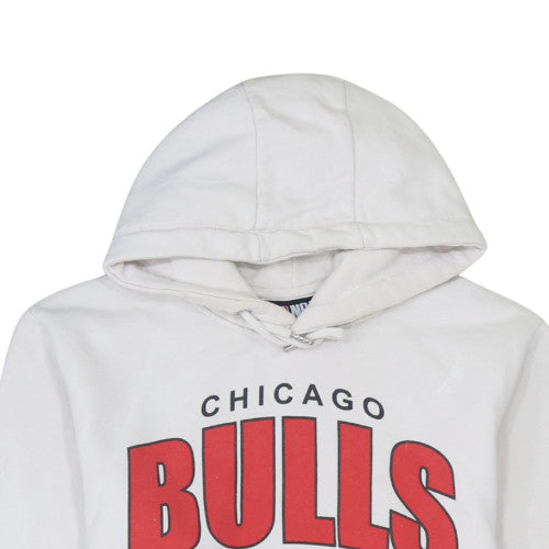 Primark NBA Chicago Bulls White Men's Pullover Hoodie Size S