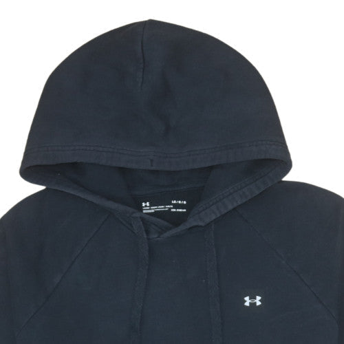 Under Armour Men's Black Pullover Hoodie L Loose Fit Sportswear