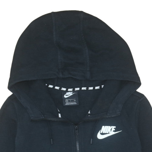 Nike Men's Black Full Zip Hoodie S Fleece Sportswear