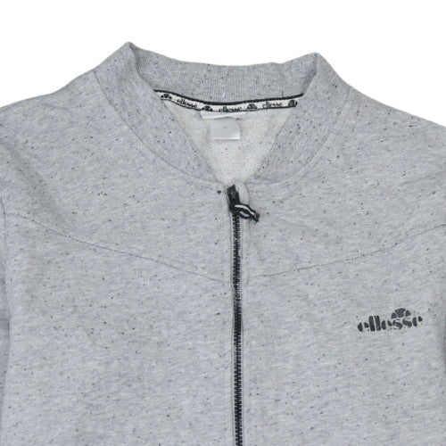 Ellesse Men’s Grey XL Track Jacket Full Zip Lightweight Activewear