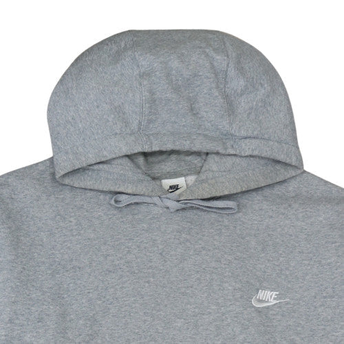 Nike Men's Grey Pullover Hoodie XXL Fleece Sweatshirt Classic Style