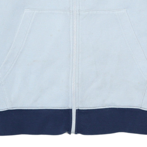 Nike Men's Blue XS Colourblock Track Jacket Full Zip Fleece