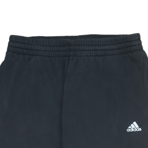 Adidas Boys Black 13-14 Years Jogger Sweatpants with Elastic Waist