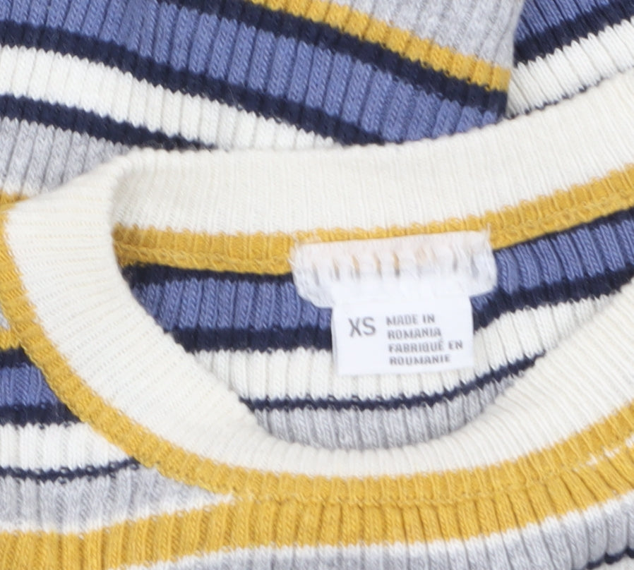 Urban Outfitters Women’s Multicoloured Striped Knit Jumper XS