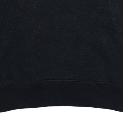 Nike Men's Black Pullover Hoodie Small Logo Fleece Sweatshirt