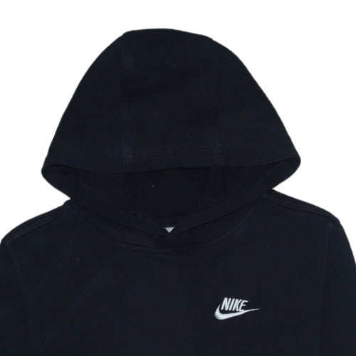 Nike Teens Black Pullover Hoodie XL Regular Fit Sportswear