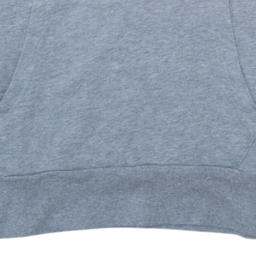 Levi's Mens Grey Pullover Hoodie Size S Logo Graphic Fleece